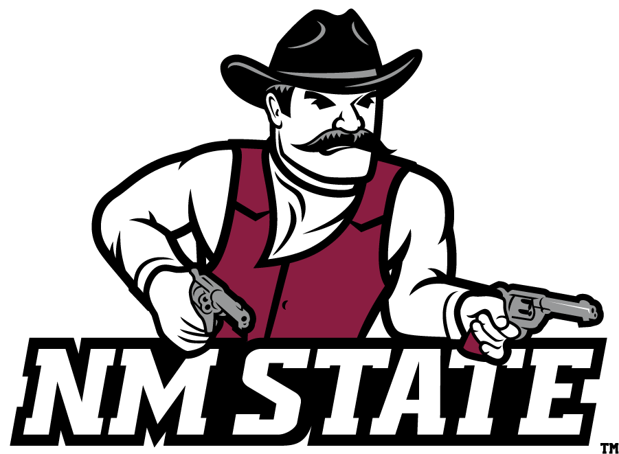 New Mexico State Aggies 2014-2016 Secondary Logo iron on transfers for T-shirts